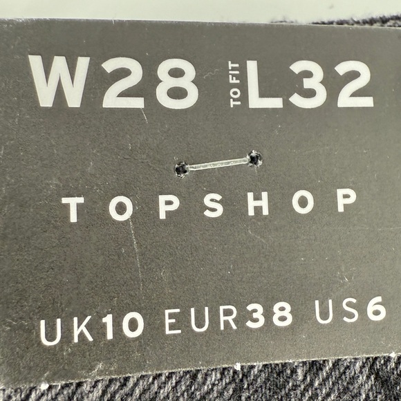 TOPSHOP - Women’s Size 6 IDOL Jeans - Picture 8 of 8